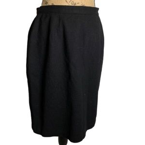 Vintage NWT Fundamental 100% wool pencil skirt